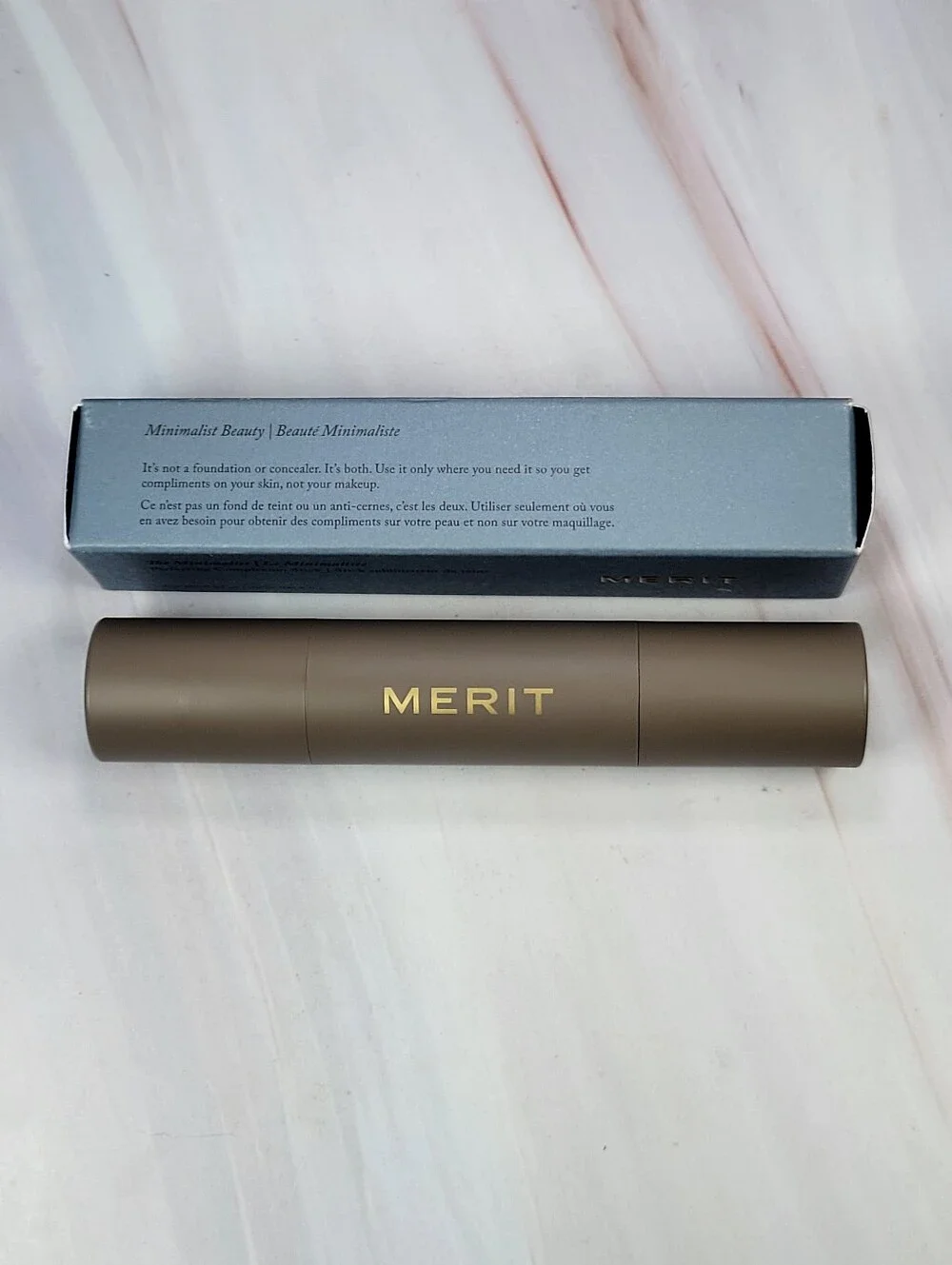 Merit The Minimalist Perfecting Complexion Foundation and Concealer Stick BNIB